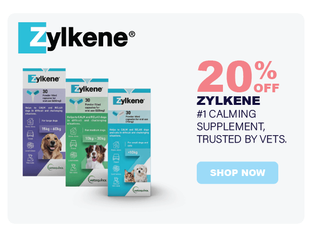 Zylkene - Calming supplement for dogs and cats